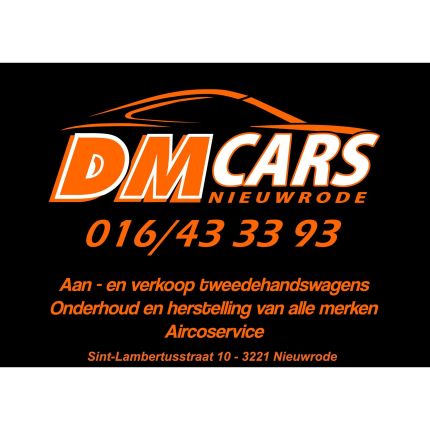 Logótipo de DM Cars - Nieuwrode BVBA