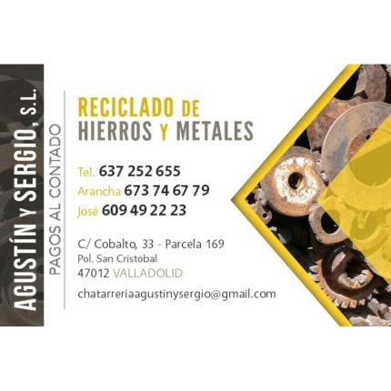 Logotipo de Reciclajes De Hierros Y Metales Agustin Y Sergio S.L.