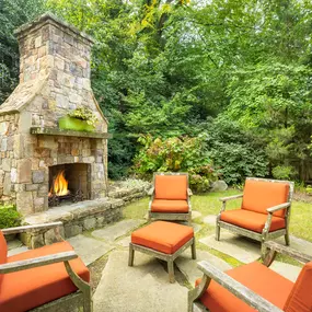 Outdoor Fireplace