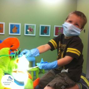 Let us help you make your child feel comfortable and safe during your visit at KidsTown Dental in Katy, Texas