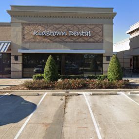 KidsTown Dental property front entrance Pediatric Orthodontic Services in Katy Texas