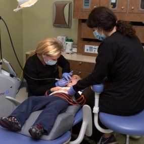 KidsTown Dental private patient exam rooms Pediatric Dentist and Orthodontic Services Katy, Texas