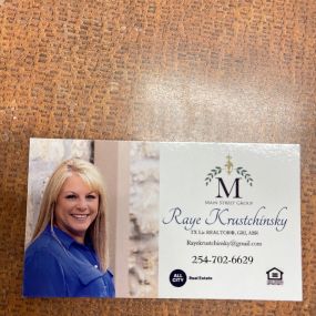 Bild von Raye Krustchinsky, REALTOR | Main Street Group - All City Real Estate-Killeen