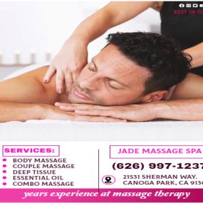 The full body massage targets all the major areas of the body that are most subject to strain and
discomfort including the neck, back, arms, legs, and feet. 
If you need an area of the body that you feel needs extra consideration, 
such as an extra sore neck or back, feel free to make your massage therapist aware and
they will be more than willing to accommodate you.