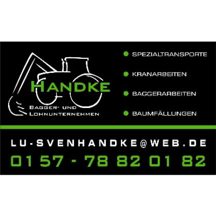 Logo van Sven Handke Bagger- und Lohnunternehmen