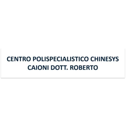 Λογότυπο από Centro Polispecialistico Chinesys- Dott. Roberto  Caioni