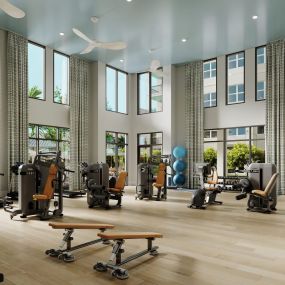 State-of-the-Art Fitness Center with Locker Room and Infrared Sauna