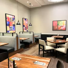 Infusion offers a flexible dining style that lets guests choose their dining experience whether it is a sit-down meal or a quick bite to eat. Featuring fresh menu options like sandwiches, salads, fruit, premium coffee selections, and breakfast options, Infusion has something for everyone.