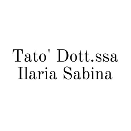 Logo de Tato'  Dott.ssa Ilaria Sabina