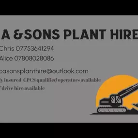 Bild von C A & Sons Plant Hire Ltd