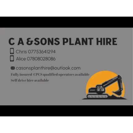 Logo von C A & Sons Plant Hire Ltd