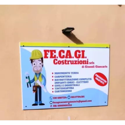 Logotyp från FE.CA.GI. Costruzioni