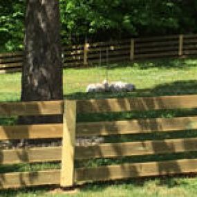 Quality Fence and Deck rail farm fence