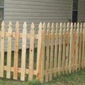 Quality Fence and Deck French Gothic fencing