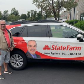 Honk if you see our State Farm car driving around!