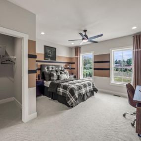 Spacious secondary bedrooms