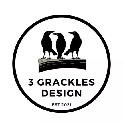 Logo fra 3 Grackles Design