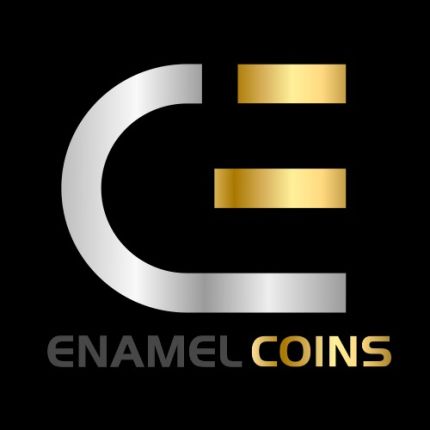 Logótipo de Enamel Coins