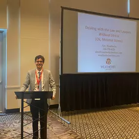 Alex Weatherby at the Georgia EMS Association Conference