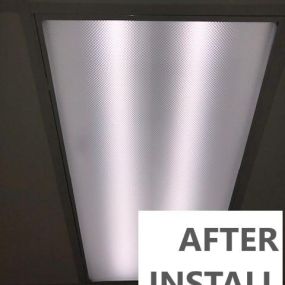 Upgraded ceiling LED