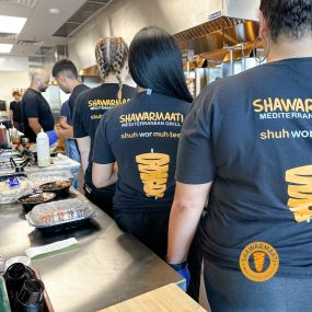 SHAWARMAATI - Mediterranean food Is now Open In Gilbert, Az. Picture of employees - menu https://shawarmaati.com