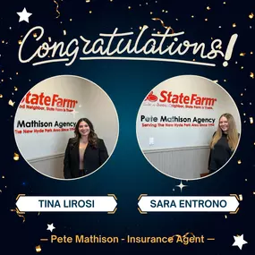 Big congratulations to Tina LiRosi and Sara Entrono on passing the life and health licensing exam! Their dedication and hard work have paid off, and we’re excited to see them take this next step in their careers.