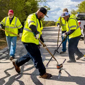 Alpha Paving - Crack Filling