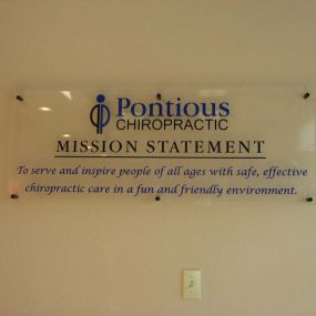 Pontious Chiropractic Mission Statement