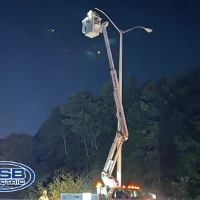 Parking Lot Lighting by KSB Electric