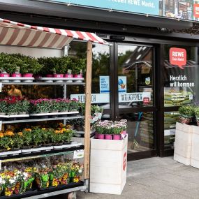 REWE Olpener Str Köln Brück Eingang & Blumen