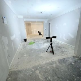 Taking progress photos of your remodel contruction is not only important to keep the homeowner informed each step of the build, but is also a great tool for quality control. Here we are taking photos of a basement remodel as it progresses.