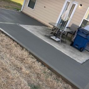 A new concrete back patio or driveway is an investment in your home’s functionality and aesthetic appeal.