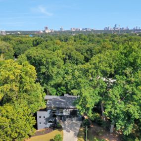 Beautiful Sherwood Forest in Atlanta the location for our completed build