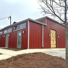 We recently completed this artists studio for Atlanta's famous bronze sculptor Marty Dawe nestled near the Beltline. Trust us with building your future business property with the utmost care, quality and craftsmanship