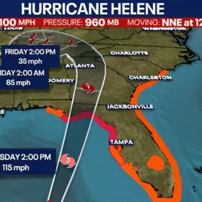 Up to 12 inches of rain and damaging winds are expected across wide swaths of metro Atlanta and North Georgia. If your home is damaged, we can help. Call us now.