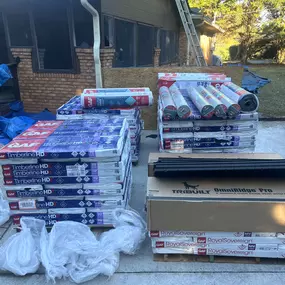 Roof demolition project at Hi-Hope Charities Willis House, a non-profit empowering adults with disabilities. A beautiful new roof will adorn this home shortly.