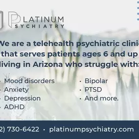 Best Online Child Psychiatrist Services near me in Arizona for a anxiety, depression, adhd, bipolar disorder, ptsd