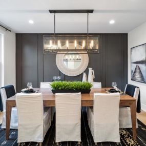 Formal dining room is ideal for entertaining