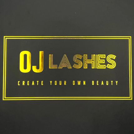 Logotyp från OJ Lashes