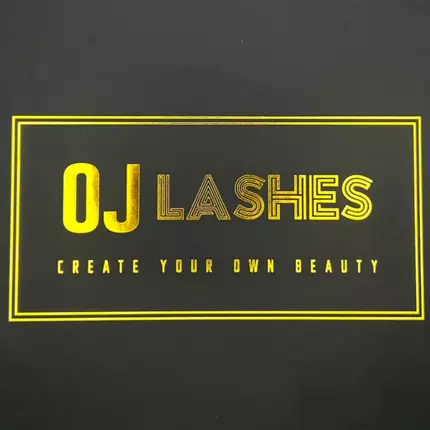 Logo da OJ Lashes