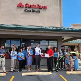 We had so much support at our ribbon cutting opening!