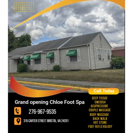 Logo fra Chloe Foot Spa