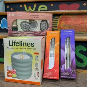 We all could use an extra boost of relaxation and mindfulness in our day to day lives. Lifelines is a way cool brand that has created functional and aesthetic ways to bring a little calm into your day. ????????‍♀️The aromatherapy pens have become much beloved by our staff! (Fun Fact: This line was created by Melissa of Melissa and Doug fame. It could not be more different from her first line of brightly colored wooden toys.)