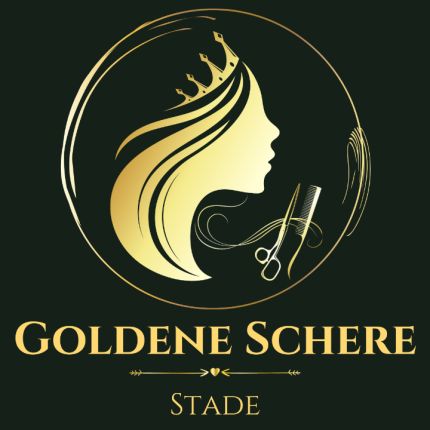 Logo fra Goldene Schere | Friseur | Stade