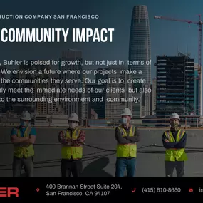 Commercial Construction Company San Francisco