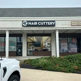 Outside of the Hair Cuttery in Bel Air, MD