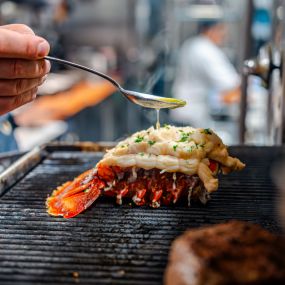 COLD-WATER LOBSTER TAIL butter finished & carved tableside