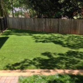 Playground grass that’s meant to be played on.