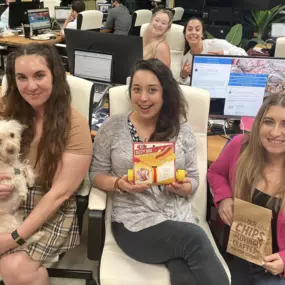 First Thursdays are a blast at Bake More Pies! The First Thursday of the month is a big meeting with the entire team over a delicious lunch!