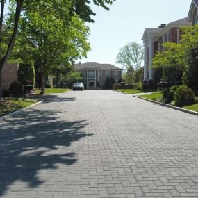 Neighborhood Street Concrete Paver Overlay